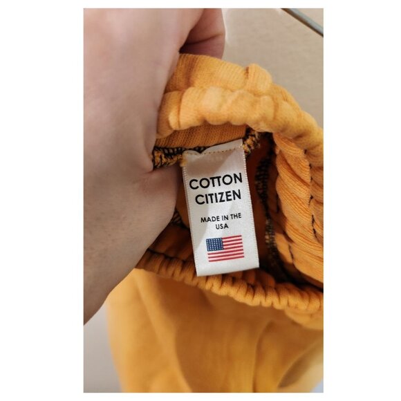 5/$100 SALE - COTTON CITIZEN Faded Orange Sweatpants - Picture 7 of 8